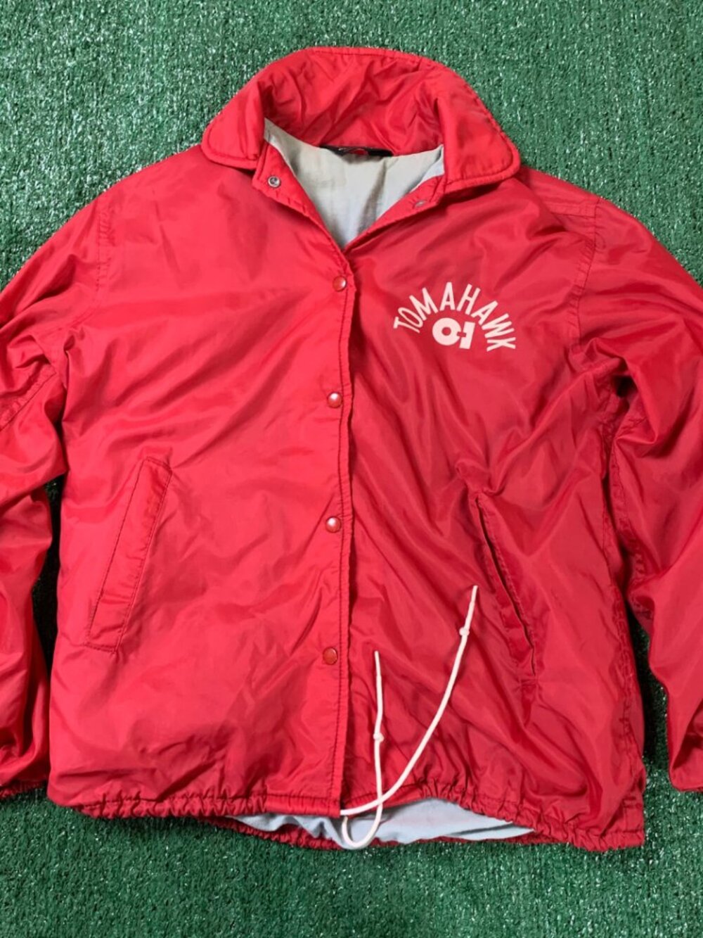 Vintage Dunbrooke Pla-Jac Coaches Jacket Red M